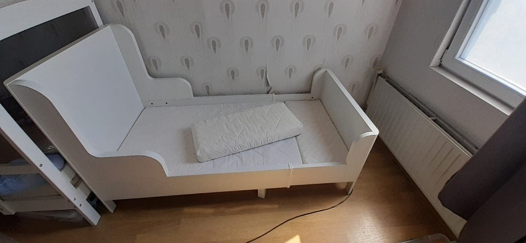 Lit de culture + matelas, Matelas, 70 à 85 cm, Enlèvement, 180 cm ou plus