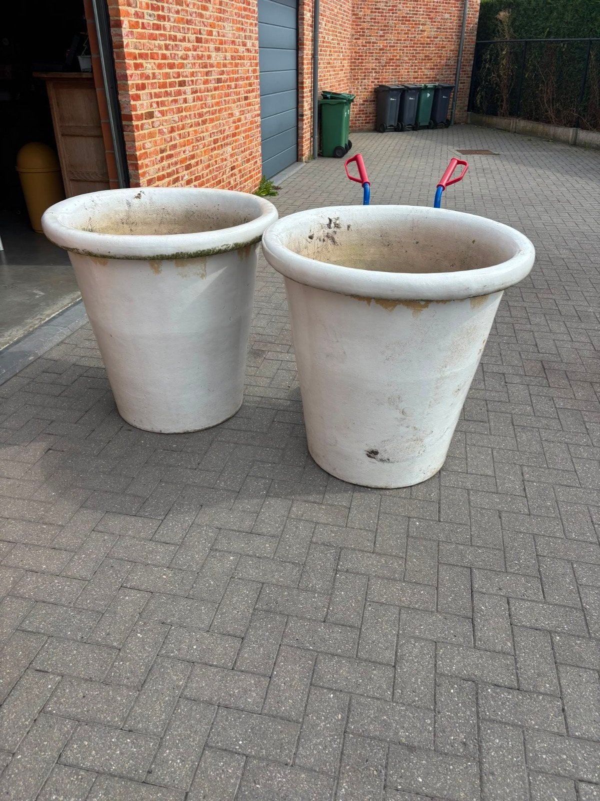 2 groote bloempotte, Tuin en Terras, Ophalen of Verzenden
