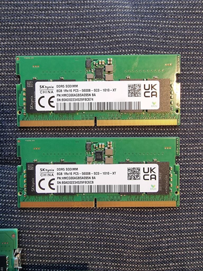 32 GB SO-Dimm DDR5 5600 + adapter, Computers en Software, RAM geheugen, Ophalen of Verzenden, DDR5, Desktop, 32 GB