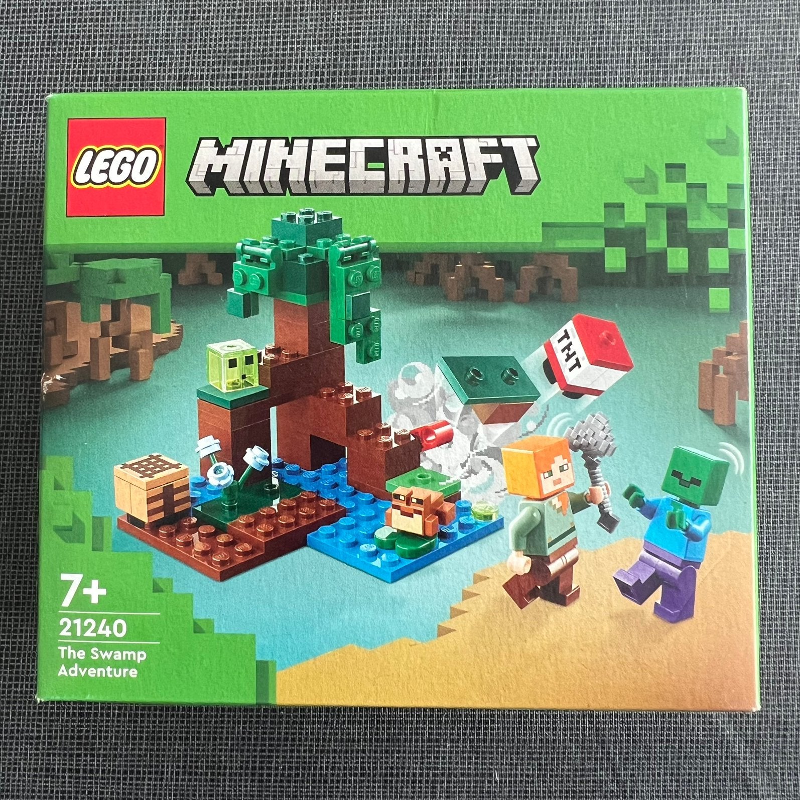 Lego Minecraft Het Moerasavontuur (21240) - NIEUW, Minecraft, Lego, Nieuw, Ophalen of Verzenden