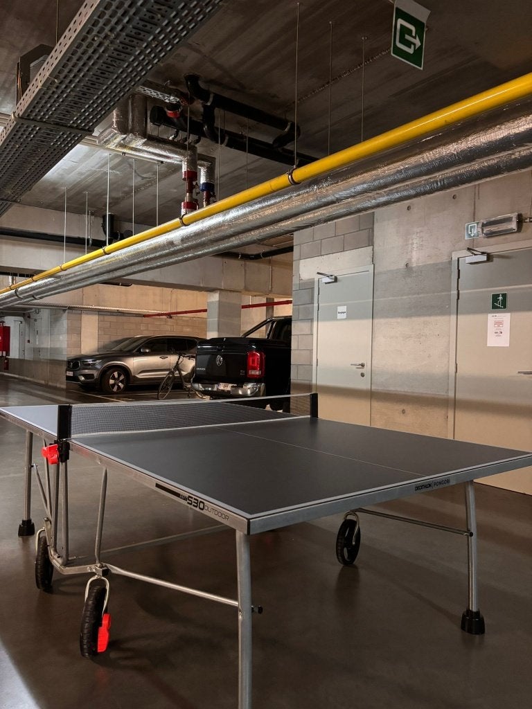 Outdoor tafeltennistafel Pongori, Sports & Fitness, Ping-pong, Enlèvement, Comme neuf, Table d'extérieur, Pliante
