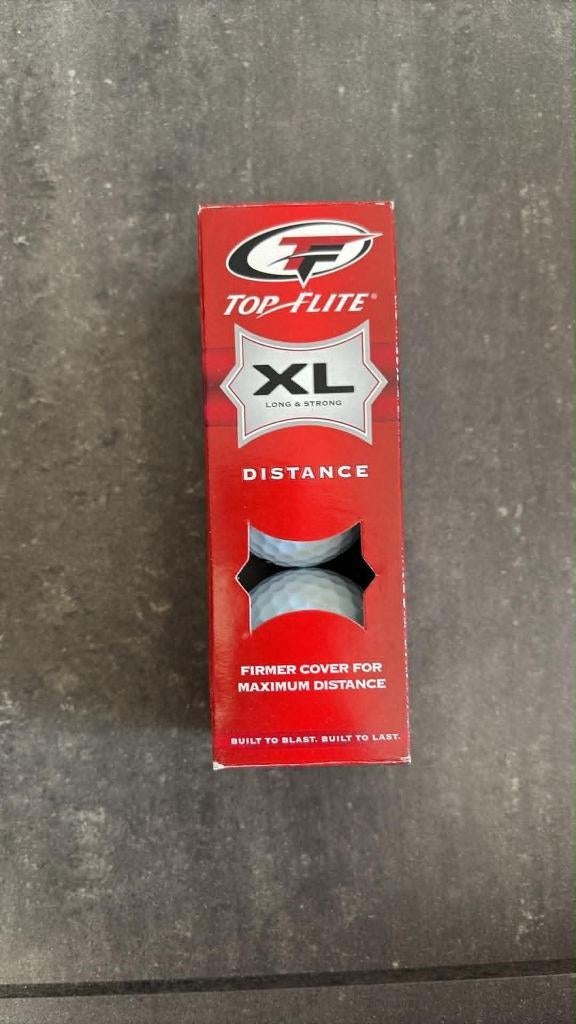 Top-Flite XL Distance golfballen – 3 stuks – ongebruikt, Sport en Fitness, Golf, Ophalen of Verzenden, Nieuw, Bal(len), Overige merken