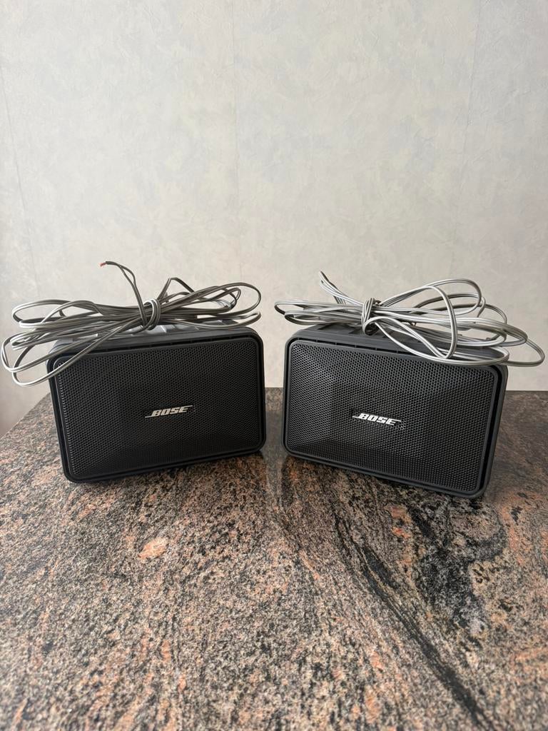 Haut-parleurs Bose 101 Music Monitor, lot de 2, en bon état, TV, Hi-fi & Vidéo, Enceintes, Moins de 60 watts, Enlèvement, Utilisé
