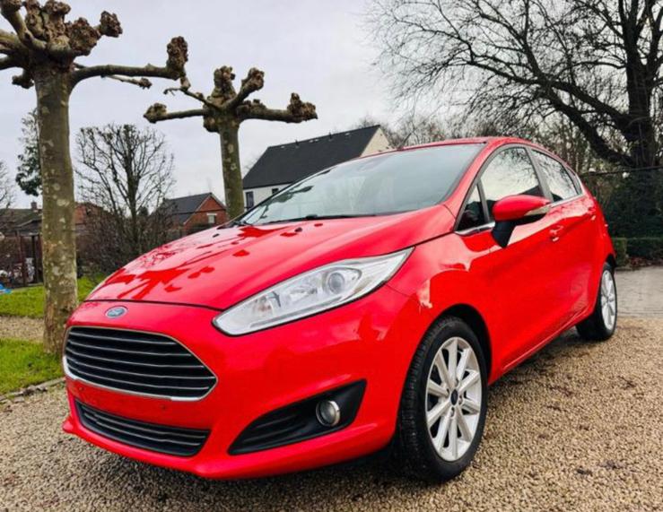Ford Fiesta 1.5 TDCI 2015, Voorwielaandrijving, Lichtsensor, Leder, 5 deurs