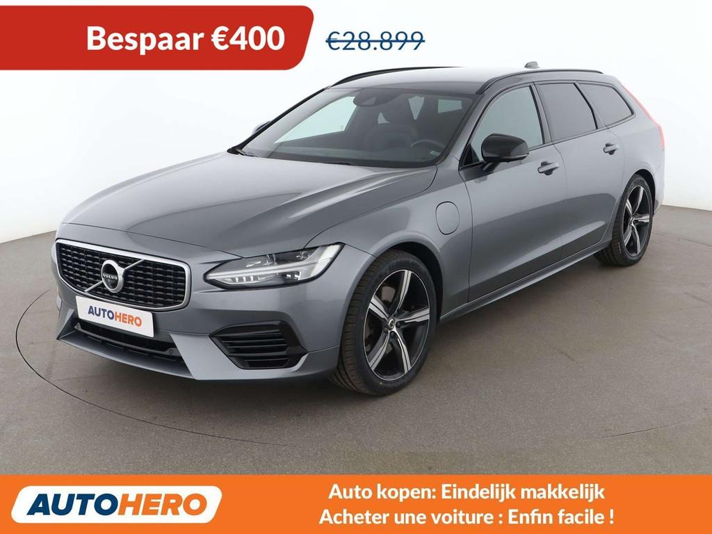 Volvo V90 2.0 T8 Plug-in Hybrid R-Design AWD (bj 2020), Auto's, Volvo, Automaat, 1969 cc, Leder, Hybride Elektrisch/Benzine