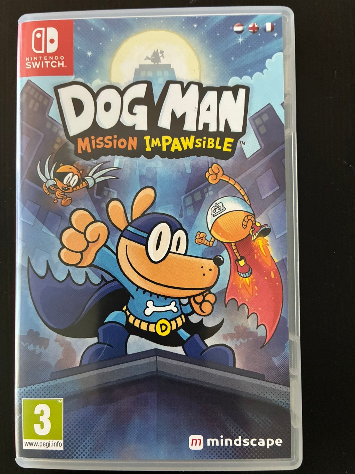 Nintendo Switch game ‘Dog Man Mission I’mPAWsible’, Ophalen, Nieuw