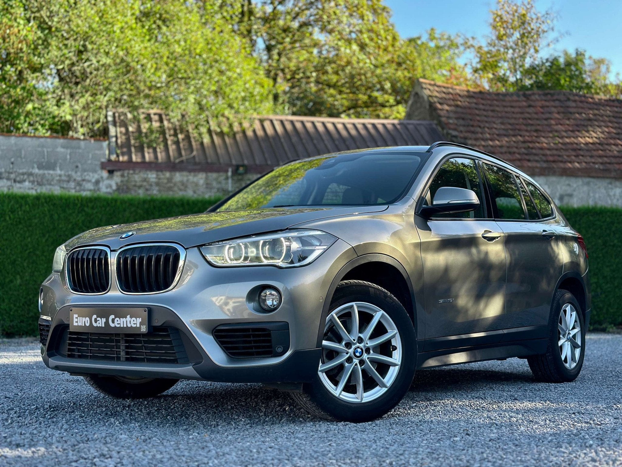 BMW X1 1.8i sDrive / 1STE EIG / EL. KOFFER / TREKHAAK / BMW, Argent ou Gris, Achat, Euro 6, Entreprise