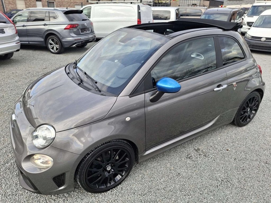 Abarth 595 Pista 1.4 cabriolet (bj 2022, automaat), Automaat, 4 zetels, Stof, Gebruikt