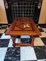 Table salon en chêne rouge, Enlèvement, Utilisé, 50 à 100 cm, Chêne