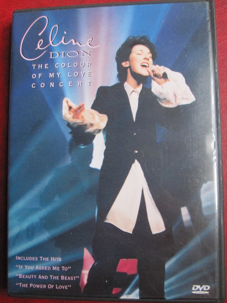Céline Dion - The Colour of my Love Concert, Cd's en Dvd's, Dvd's | Muziek en Concerten, Zo goed als nieuw, Muziek en Concerten