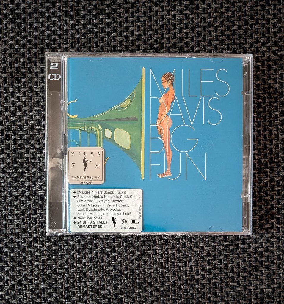 2xCD: Miles Davis: Big Fun (Columbia), Cd's en Dvd's, Cd's | Jazz en Blues, Ophalen of Verzenden, Nieuw in verpakking, Inclusief boekje