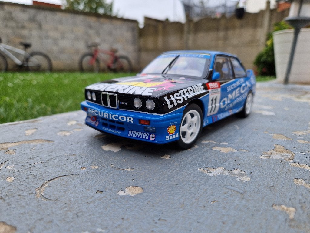 BMW M3 E30 BTCC 1991- Échelle 1/18 - PRIX : 49€, Hobby en Vrije tijd, Ophalen of Verzenden, Nieuw, Auto, Solido