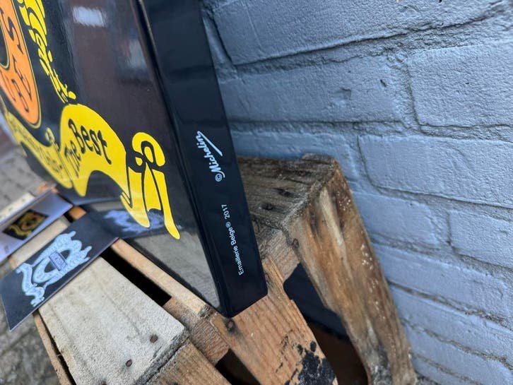 Michelin Tires Emaille Reclamebord - Nieuwstaat, Antiek en Kunst