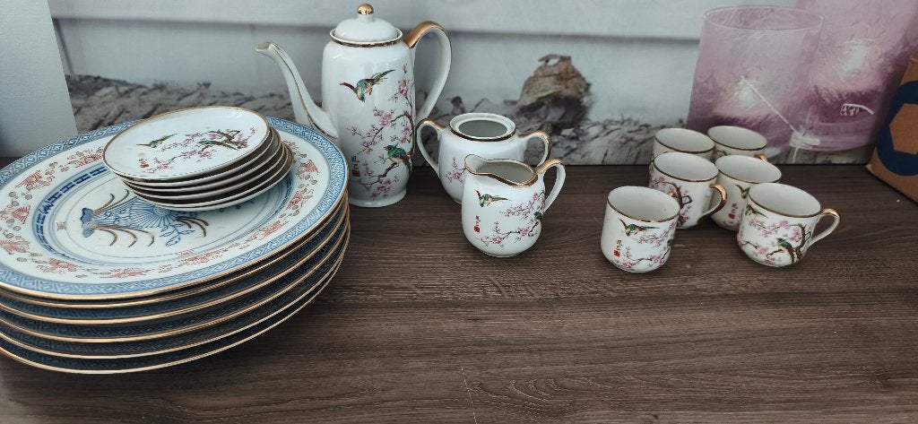 Japans porselein theeservies, Ophalen of Verzenden