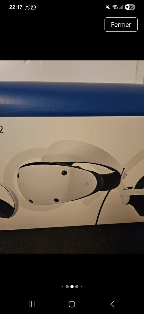 Casque de réalité virtuelle plastation psvr2, Enlèvement ou Envoi, Comme neuf