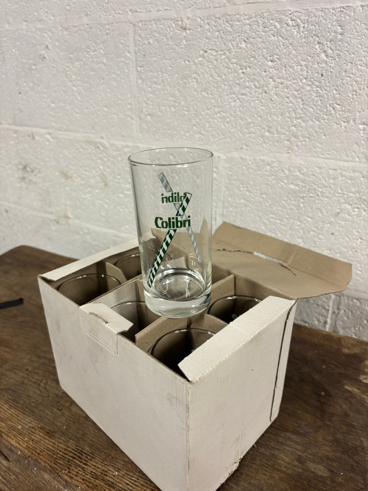 Verres Colibri, Maison & Meubles, Enlèvement, Comme neuf