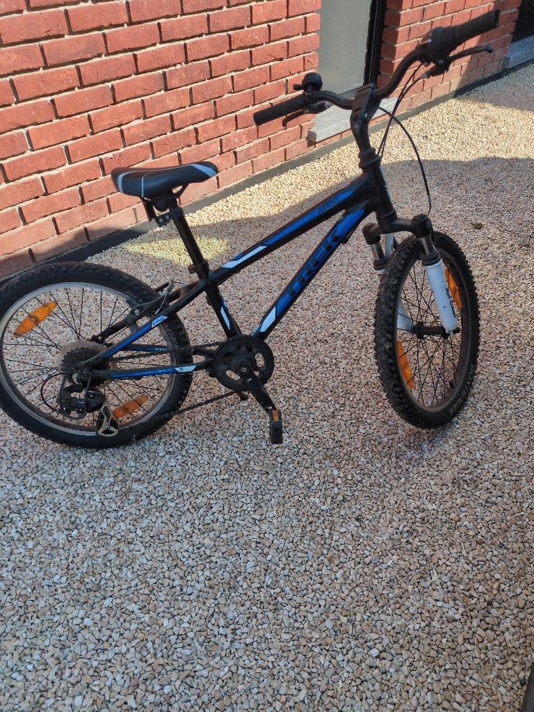 Jongensfiets mtb, Fietsen en Brommers, Ophalen, 20 inch of meer, Gebruikt, Velgrem