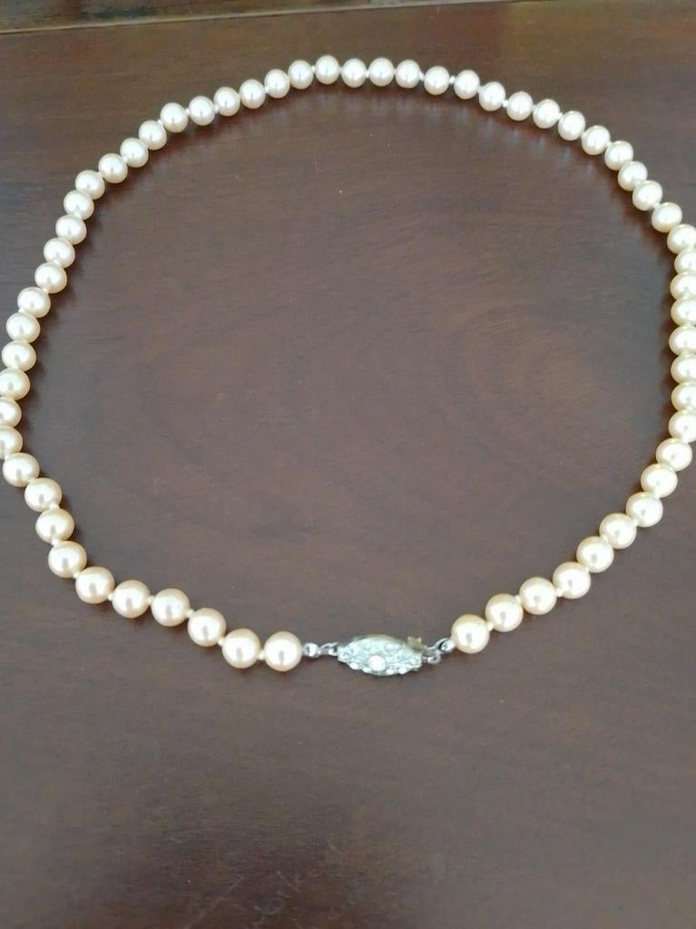 Parelketting Katherine Swaine, art deco stijl, Ophalen of Verzenden