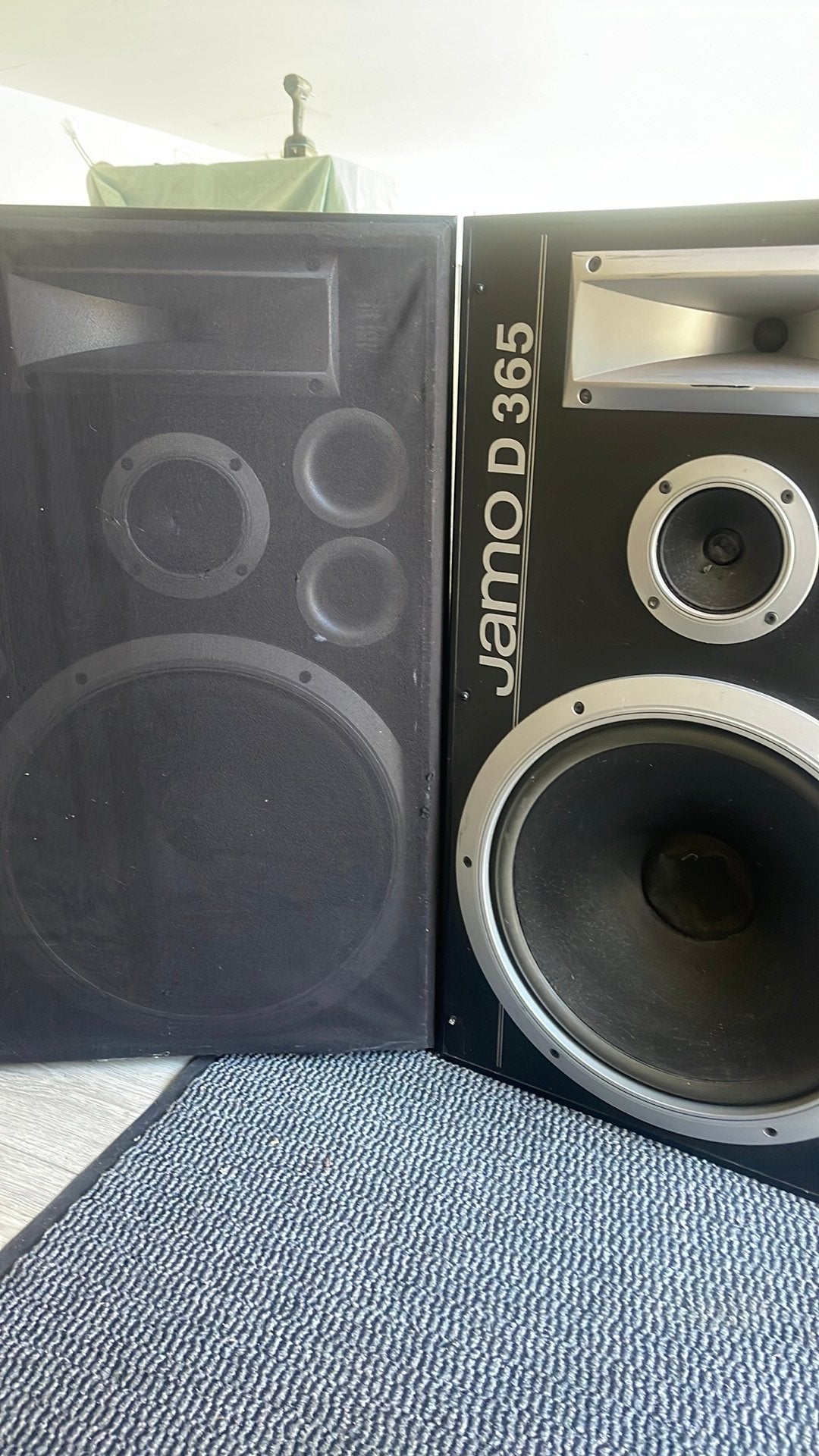 2 Jamo D 365 luidsprekers te koop, Audio, Tv en Foto, Luidsprekerboxen, Ophalen, Gebruikt, Stereo speakers, Jamo