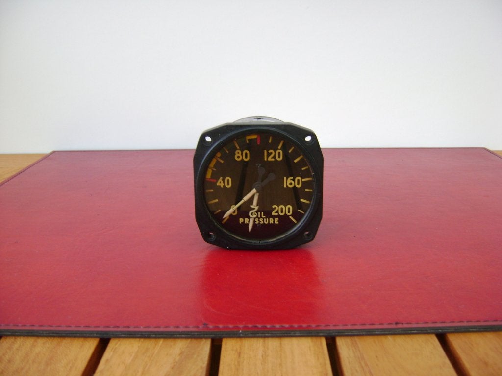 USAAF gauge oil pressure, SerN AF43/12162, (N 10)., Collections, Enlèvement ou Envoi, Armée de l'air, Autres types