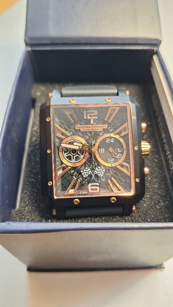 Horloge Pagani Design, Autres marques, Acier, Enlèvement, Synthétique