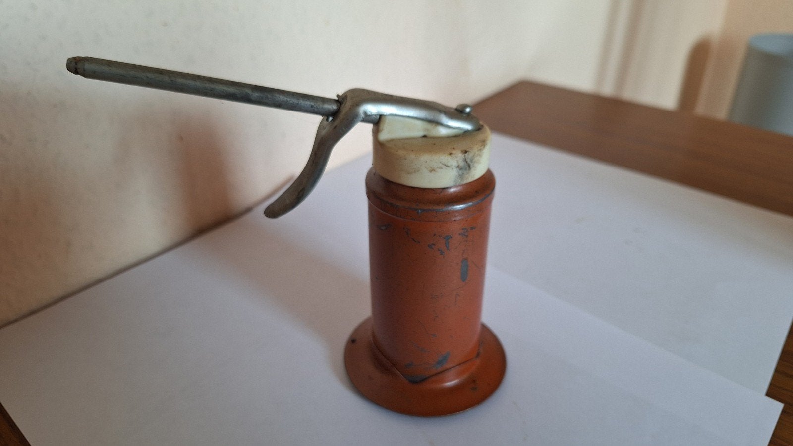 Pompe de lubrification ancienne des États-Unis., Antiquités & Art, Enlèvement ou Envoi