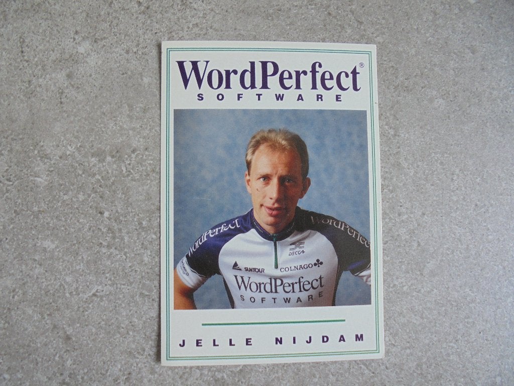 Wielerfoto Jelle Nijdam, Verzenden