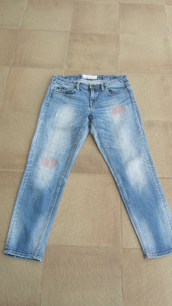Jeans H&M 30, Kleding | Dames, H&M, Blauw, Ophalen of Verzenden, Zo goed als nieuw