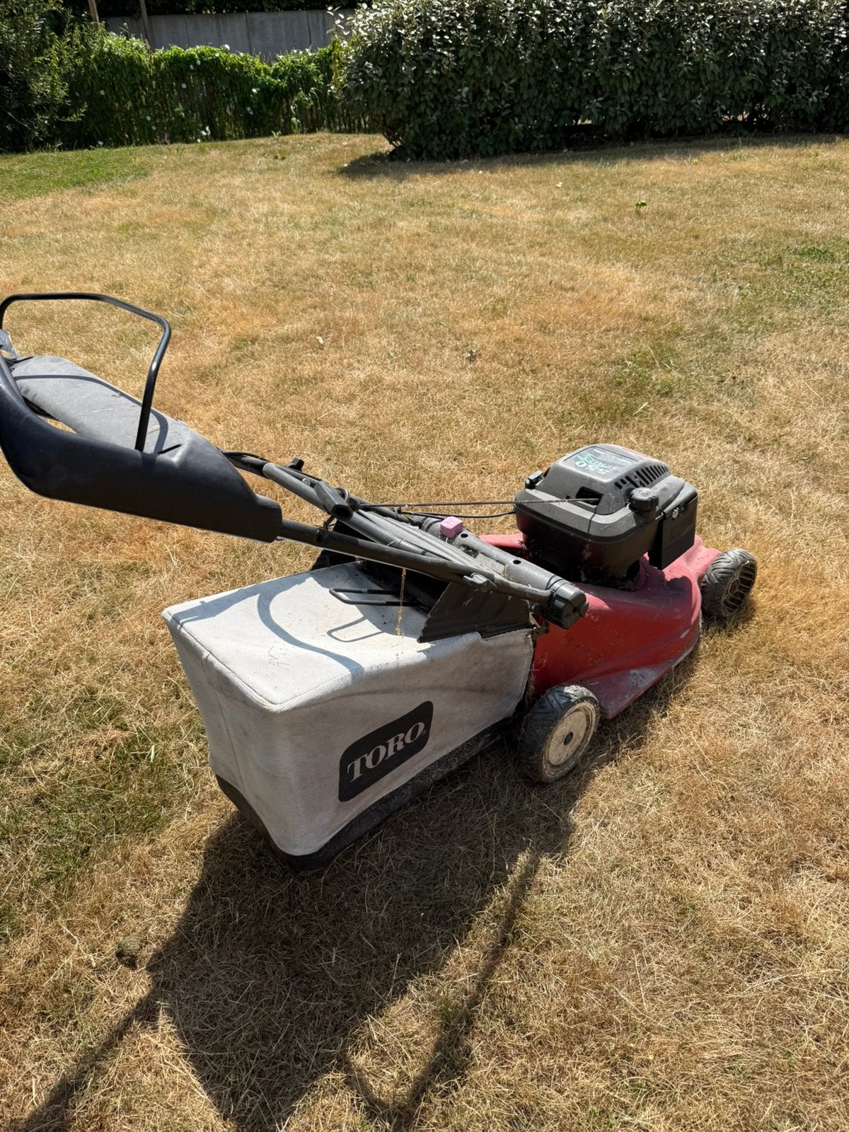 Toro benzinegrasmaaier, Tuin en Terras, Ophalen, Gebruikt, Benzine-grasmaaier, Mulchfunctie