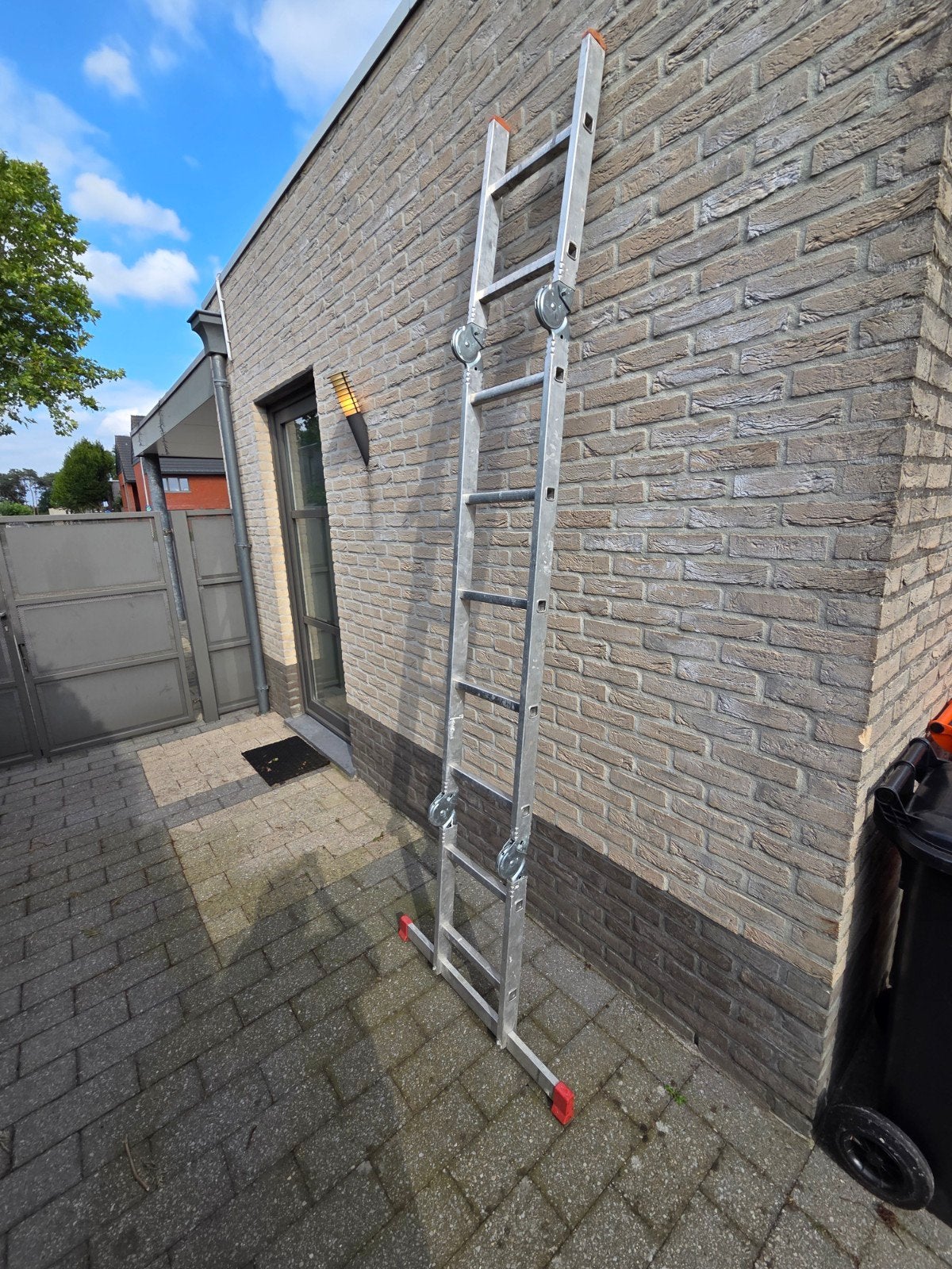 alluminium plooi trap, Doe-het-zelf en Bouw, Ladders en Trappen, Ophalen, Trap
