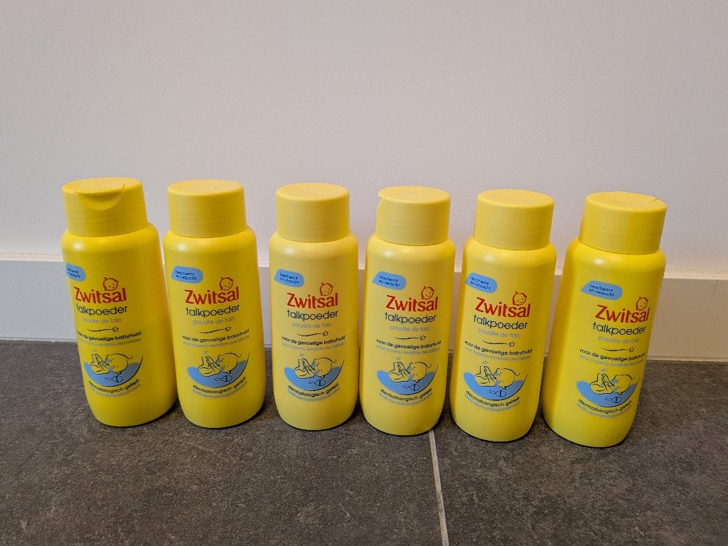 zwitsal talkpoeder 100 g 6 stuks, Kinderen en Baby's, Badjes en Verzorging, Ophalen, Nieuw, Overige typen, Overige merken