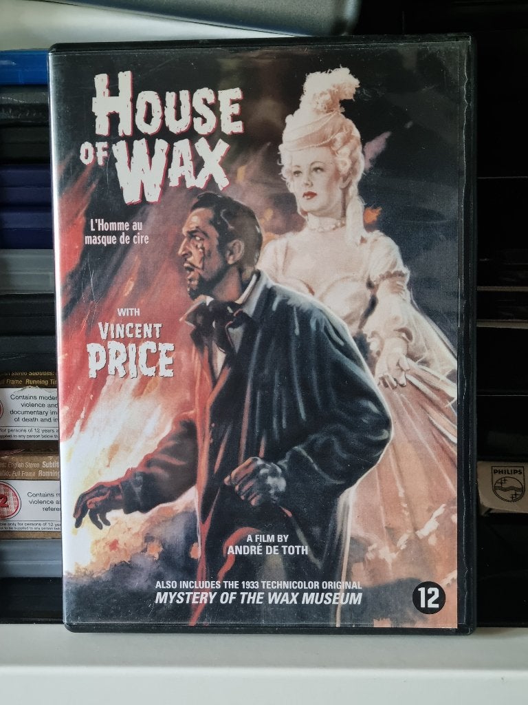 House of Wax, Vincent Price, Phyllis Kirk, Enlèvement ou Envoi