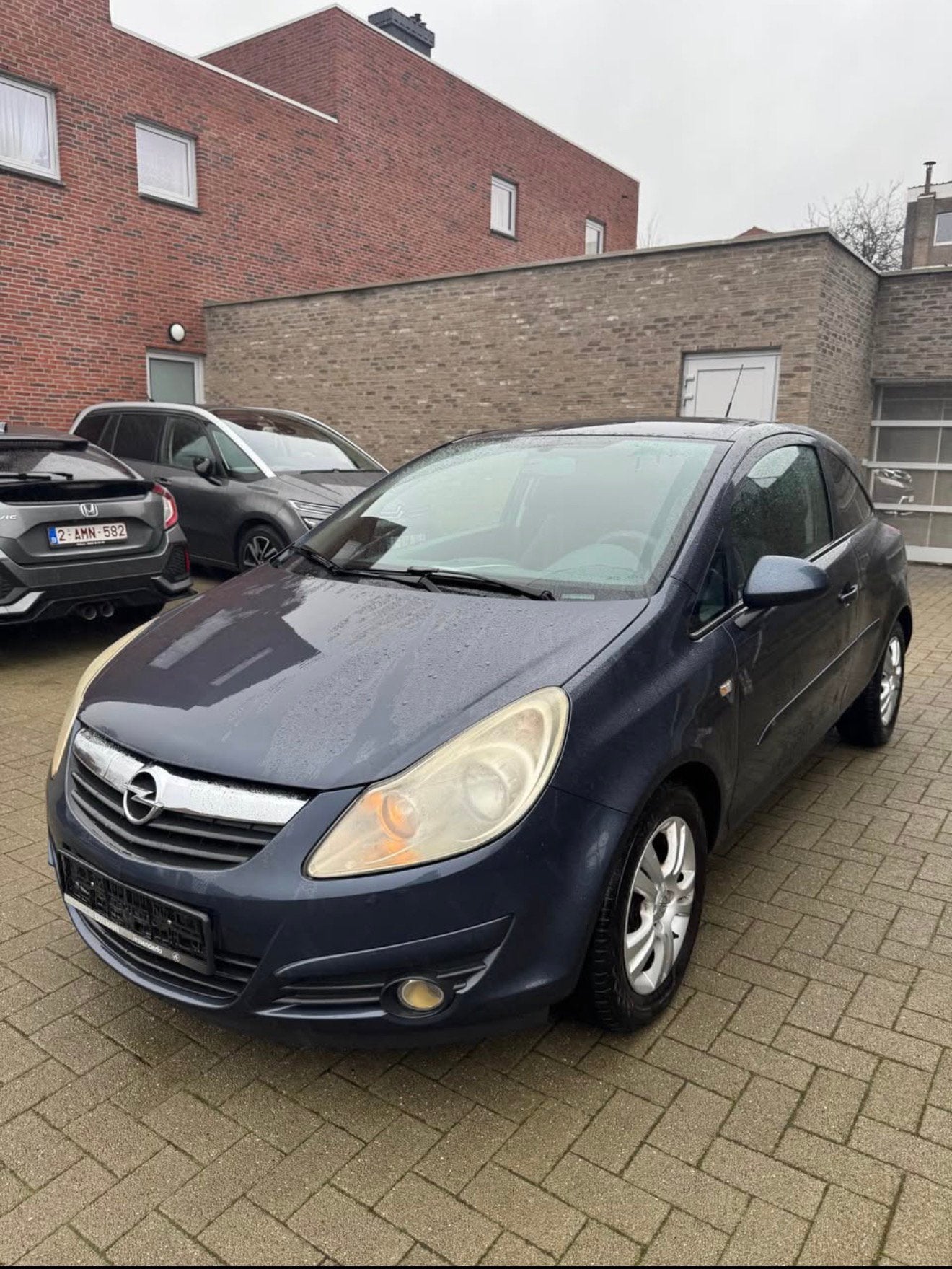 Opel Corsa 1.2 Benzine (2007) – 246.000 km, Auto's, Voorwielaandrijving, Stof, Handgeschakeld, Particulier