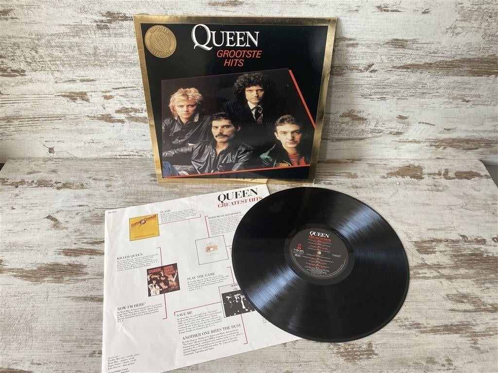 Queen - Queen grootste hits vinyl [1248], Verzenden, Zo goed als nieuw