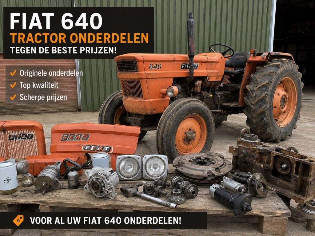FIAT Tractor onderdelen te koop interessante prijzen!, Articles professionnels, Agriculture | Tracteurs, Envoi, Fiat