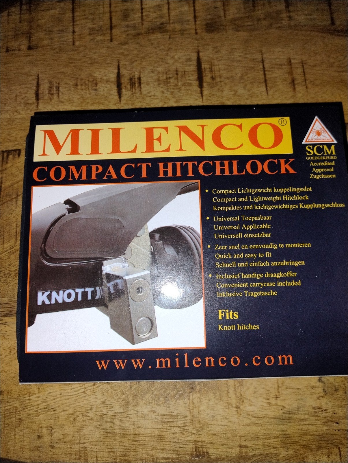 milenco koppelingsslot voor knott, Enlèvement ou Envoi