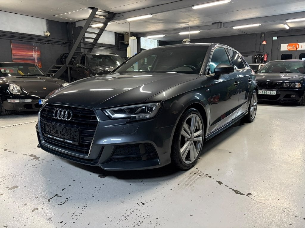 AUDI A3 SPORTBACK **PACK S-LINE** 12 MOIS DE GARANTIE, Autos, Cuir, Argent ou Gris, Achat, Entreprise