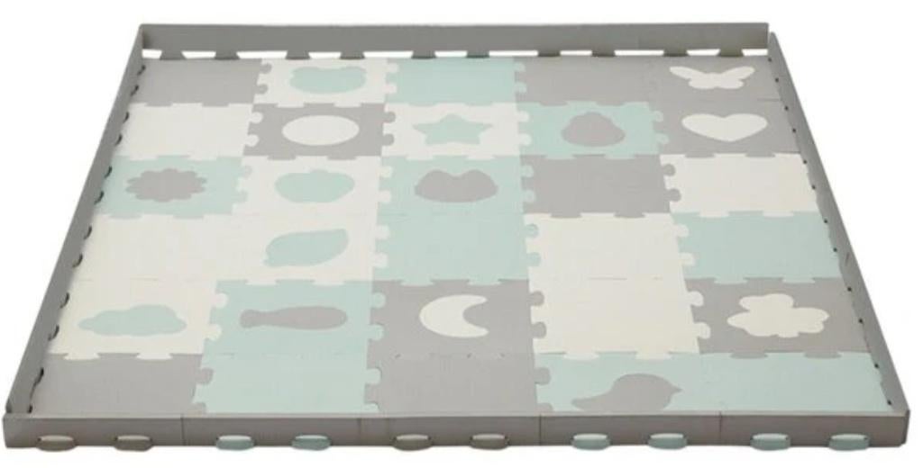 Kinderkraft Puzzeltegels Luno Shapes munt, Kinderen en Baby's, Ophalen, Gebruikt