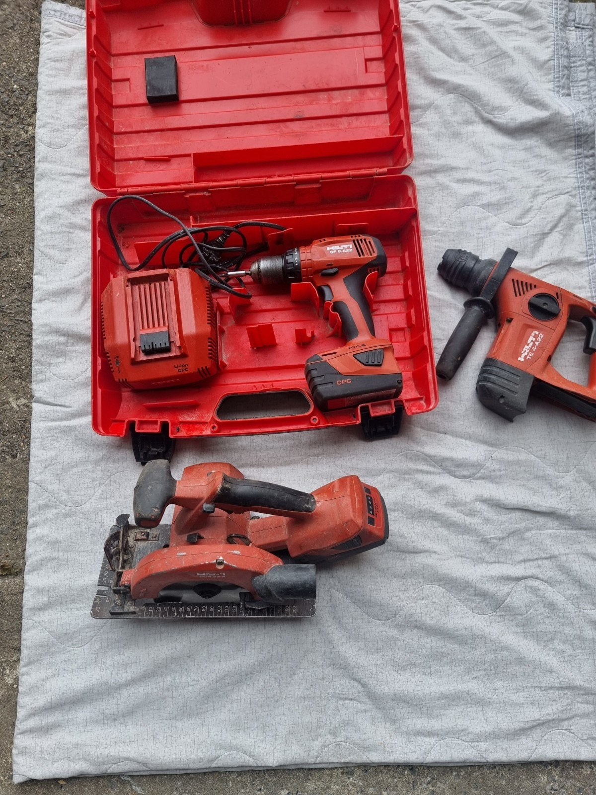 set hilti 3 machines, Enlèvement, Hilti