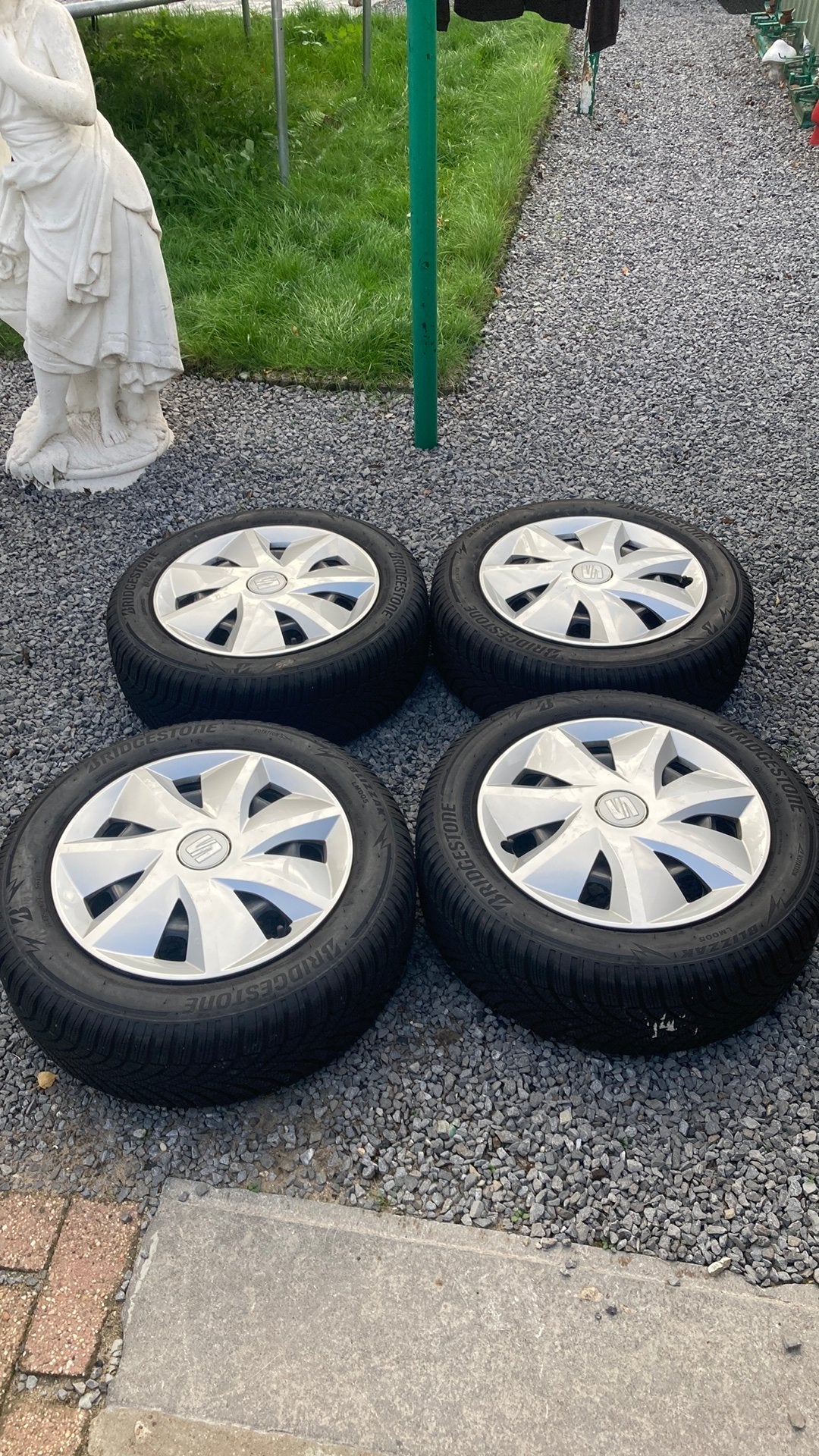 Vw winterset 16 duim, Ophalen, Gebruikt, Velg(en), 16 inch