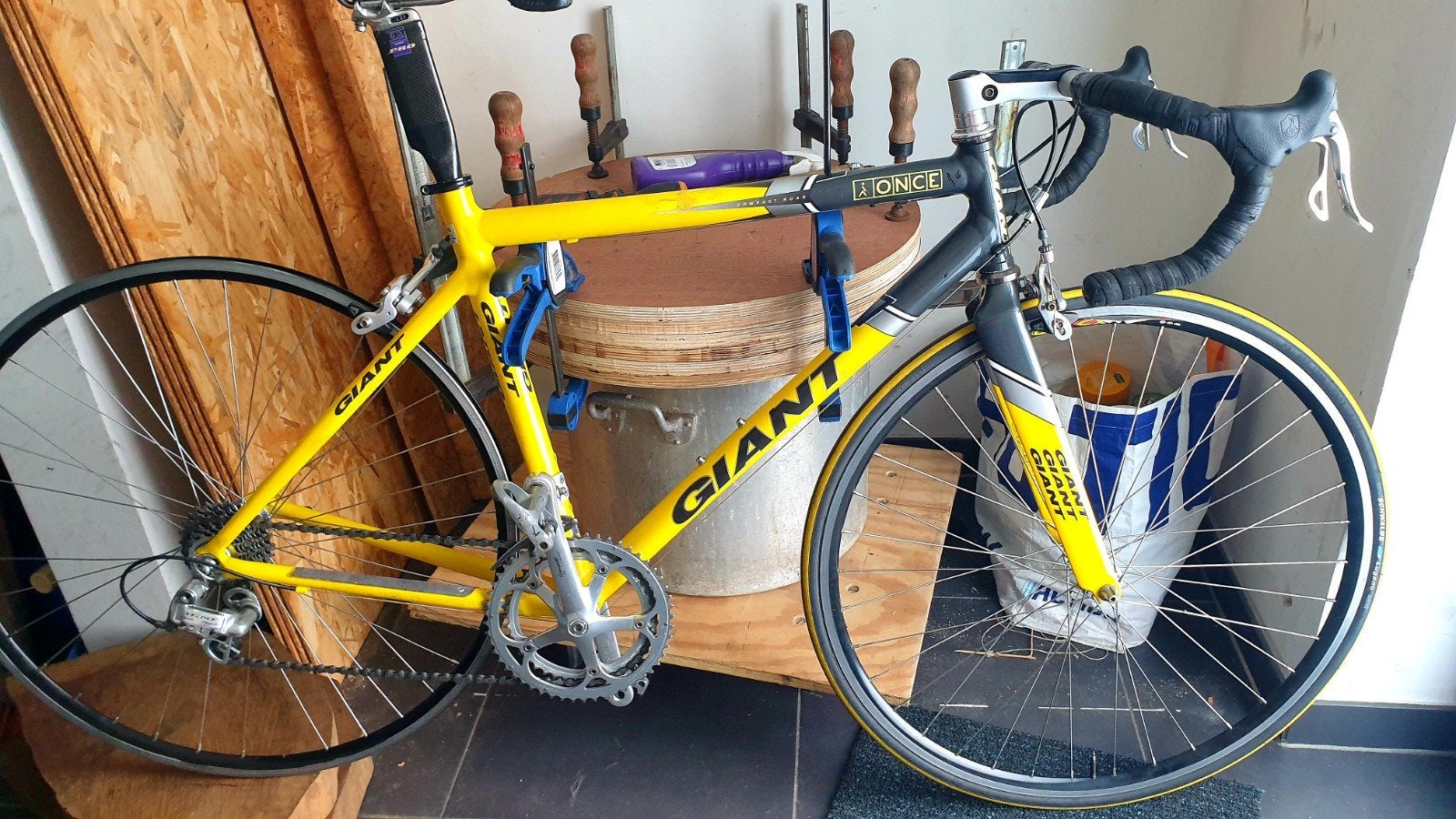 GIANT TCR Group Once, Vélos & Vélomoteurs, Vélos | Vélos de course, Utilisé, Giant, Frein sur jante, Enlèvement