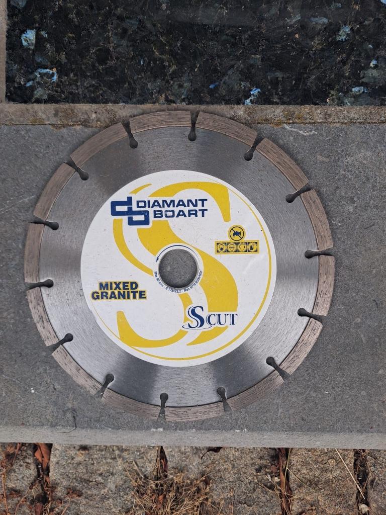 Professionele diamantzaag Ø178 mm –  natuursteen - 5 st €90, Doe-het-zelf en Bouw, Ophalen, Nieuw