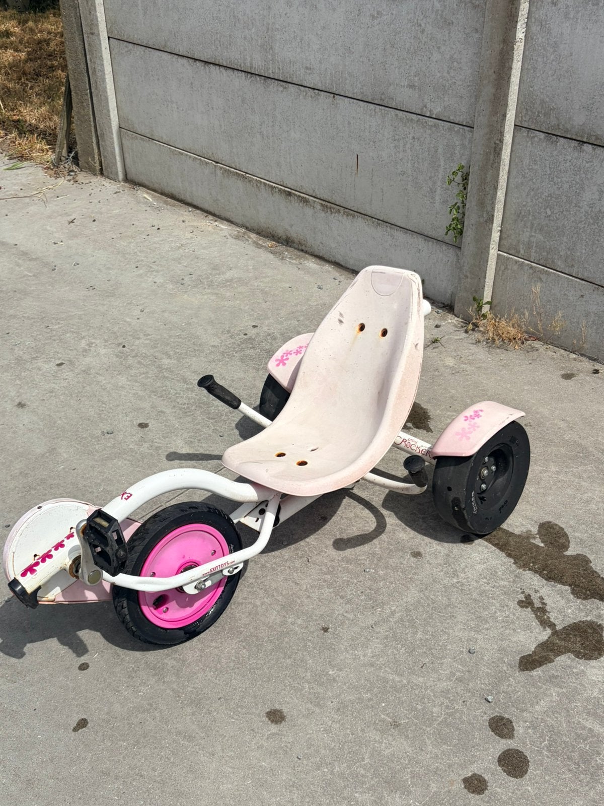 Drift Trike EXIT Rocker Rose – Tricycle Drift, Ophalen, Gebruikt, Terugtraprem