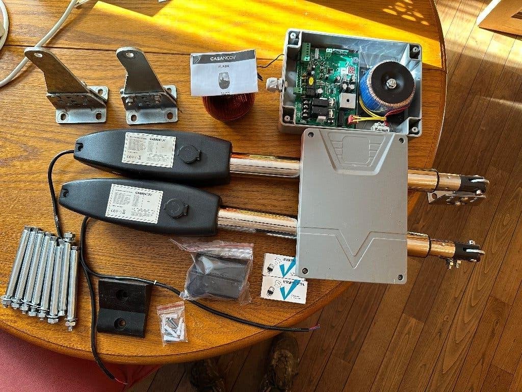 Moteur pour portail, Enlèvement, Neuf, Acier, Portail battant