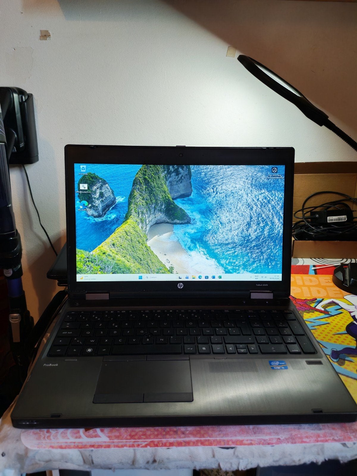 HP ProBook 6560b — 15,6 pouces en état de fonctionnement, Informatique & Logiciels, Hp, Intel Core i5-2410M @ 2.30 GHz, Enlèvement ou Envoi