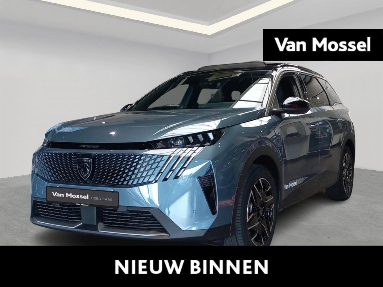 Peugeot 5008 1.2 HYBRID 145 e-DSC6 GT, Stof, Gebruikt, 750 kg, 1700 kg