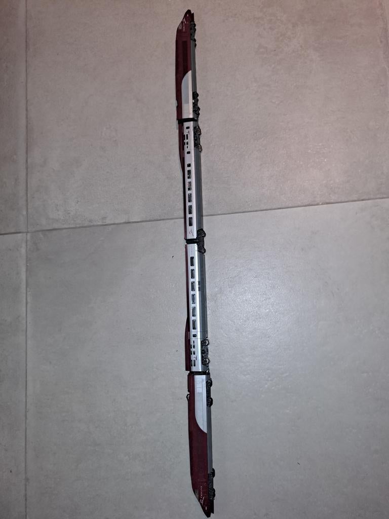 Jouef 4355Thalys Pbka neuf peinture spéciale bordeaux/argent, Jouef