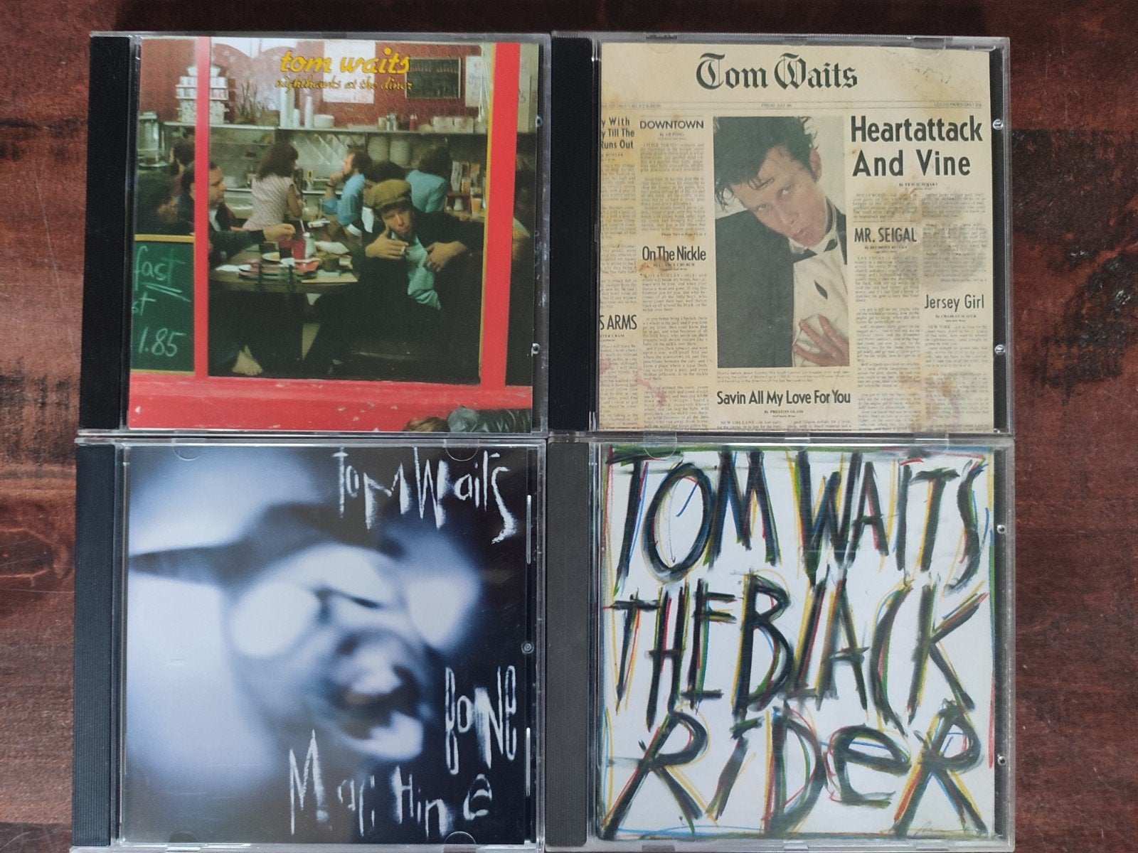 4x CD : TOM WAITS, Ophalen of Verzenden