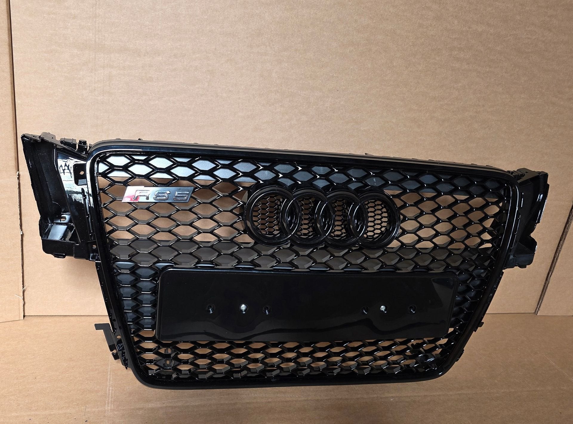 Grill Audi A5 8T RS LOOK HOOGLANS ZWART bj.2007-2012 GRILLE, Auto-onderdelen, -, Nieuw, Ophalen of Verzenden, -