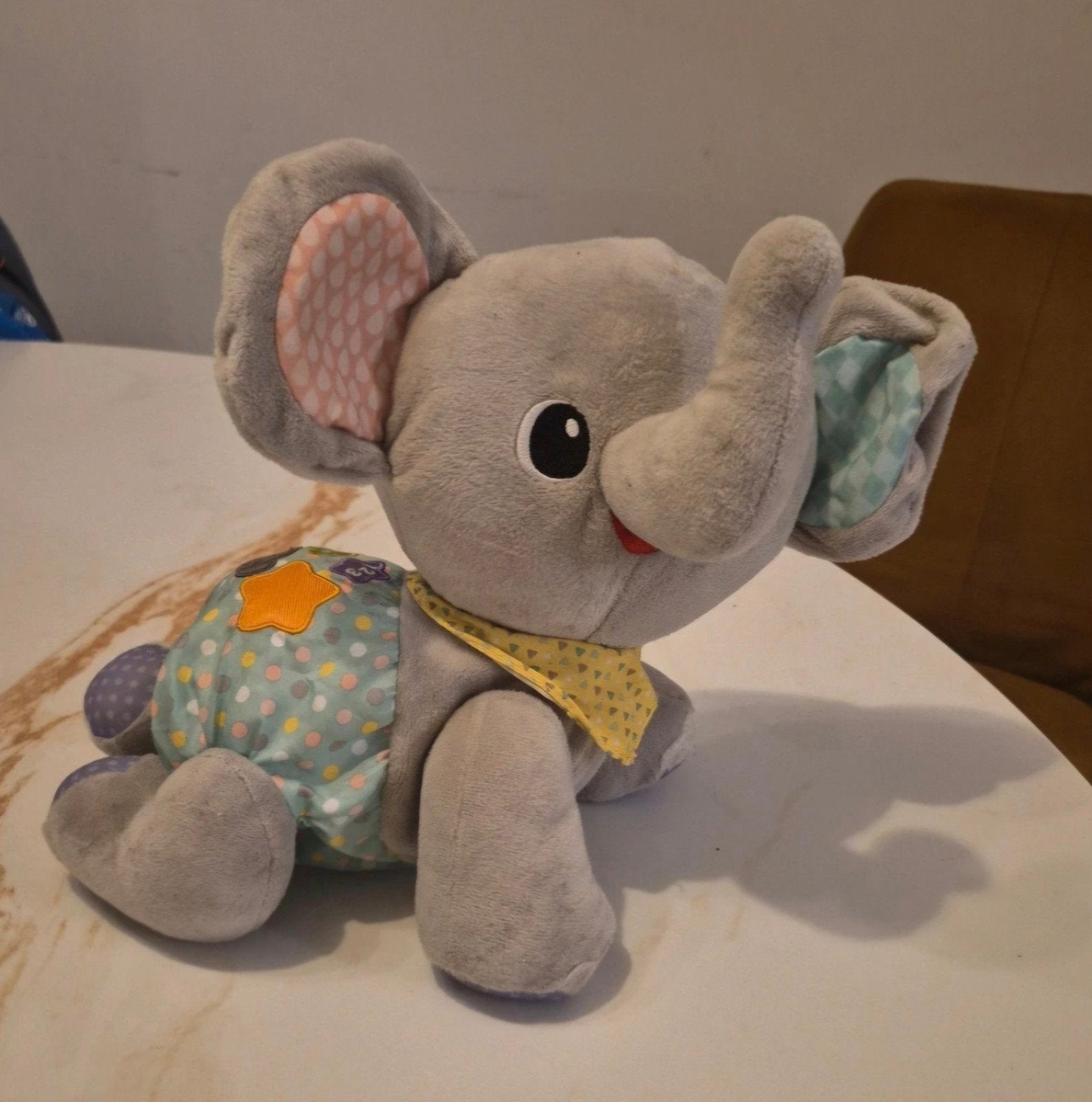 Kruip en leer olifant vtech, Ophalen, Olifant